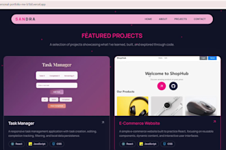 build a modern responsive react landing page