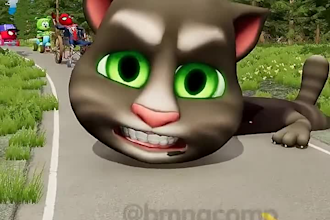 create viral animated beamng drive shorts for youtube and tiktok