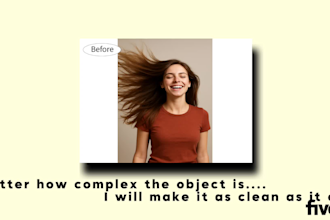 do background removal,photo cutout, and product image editing professionally