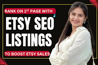 rank etsy SEO listings to boost etsy sales