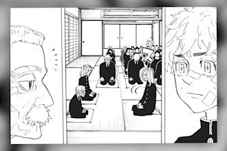edit manga recap video