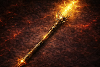 design a custom fantasy weapon or magic artifact