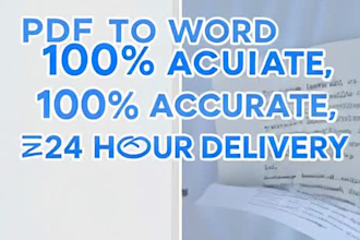 do ms word typing, pdf to word, document formatting