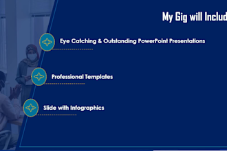 design professional powerpoint presentations and slide deck