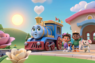 do animation for kids cocomelon style pixar ai animation kids learning videos