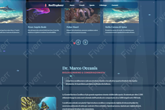 build a responsive website with stunning animations and SEO