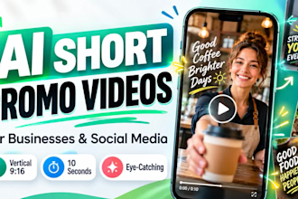 create a short ai promo video for your business