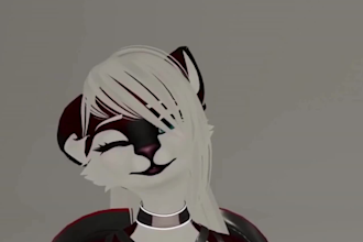 custom vrchat avatar furry avatar anime nsfw 3d model unity vrm furry fursona