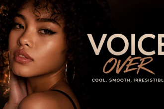create nsfw female and male voice over
