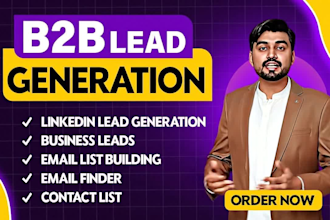 provide highly targeted b2b leads and verified email finder service