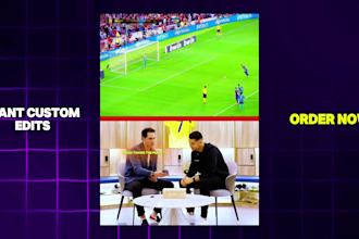 your viral football content creator and youtube shorts editor