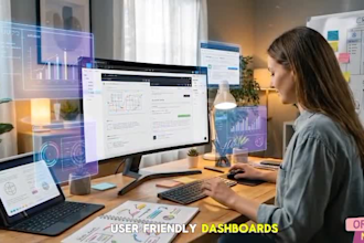 design saas dashboard, CRM and admin panel UI UX