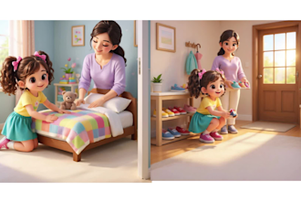 create unique kids books with ai