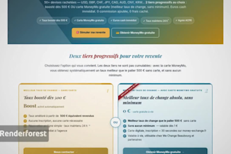build a modern currency exchange bureau website