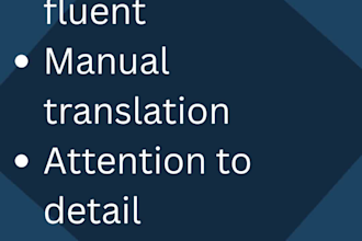 translate english to french manually and fast