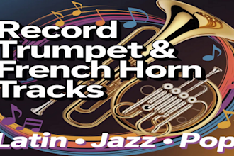 record trumpet tracks for latin, jazz, pop
