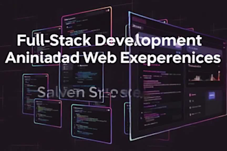 build animated websites shopify stores and salesforce solutions