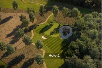 design 2d 3d putting green, golf course, golf club and golf resort visualization