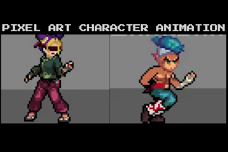 create pixel art animation, pokemon sprite, pokemon trainer, overworld sprite