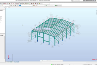 steel beams and columns for residential and commercial buildings