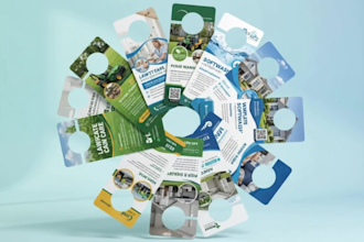 design a professional door hanger for your business