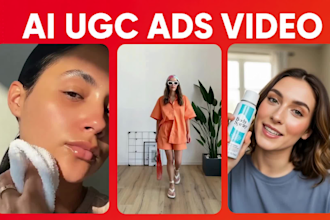 create ai ugc video ads, ai ugc product ads for ecom brands
