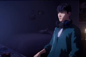 2d music video animation, animated music video, 2d cartoon animation character