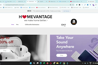 build an autopilot amazon affiliate website using wp or wix