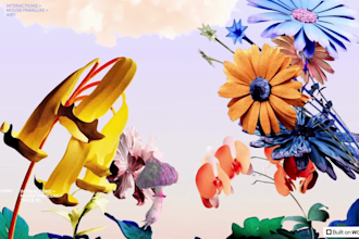 build 3d animated website on wix webflow wordpress parallax effect webgl spline