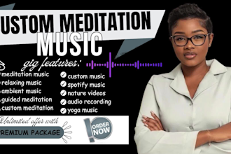 write a custom guided meditation script for relaxation, healing, or mindfulness