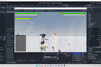 develop a professional 2d or 3d game in godot engine