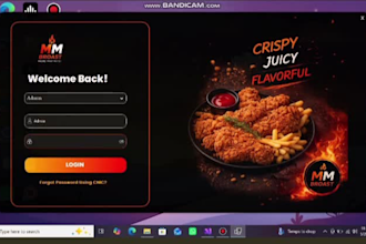 build a professional pos system with admin panel for restaurant or retail shope