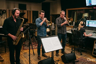 record pro brass horn section trumpet, saxophone, trombone