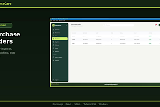 provide offline pharmacy management software for windows