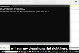 clean, format and automate your excel or CSV data