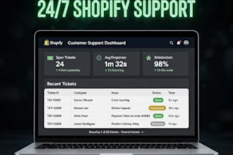 be your 24 7 shopify zendesk gorgias live chat customer support VA