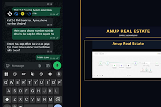 build whatsapp custom chatbot and integrate whatsapp API or twilio
