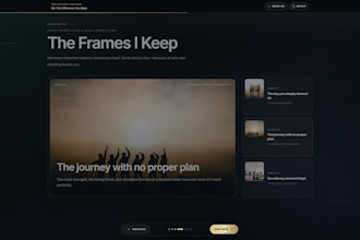 create a custom appreciation website gift page for him or her