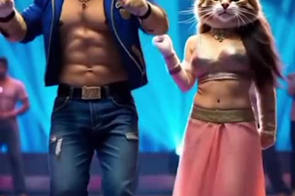 create viral ai cat dance videos and funny animal videos