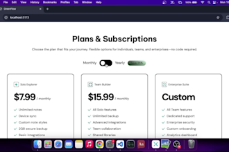 design and develop a high converting saas landing page
