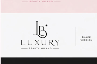 design a luxury minimalist beauty logo