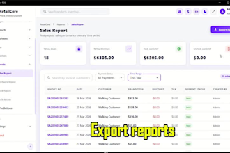 build a custom offline pos and inventory desktop application