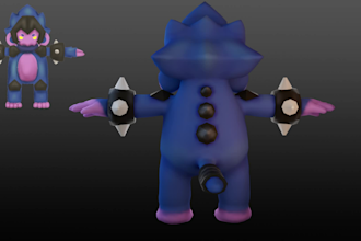 do stylized 3d modeling and rigging for games