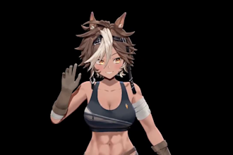 2d vtuber live2d rigging vtuber character female vtuber png vtuber vtube studio