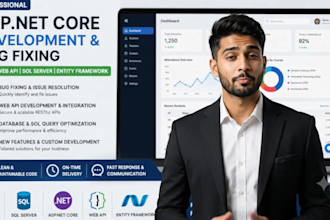 develop a custom asp net core mvc web application