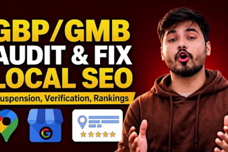 audit and optimize gbp google business profile for local seo