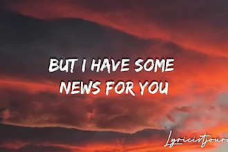 create cinematic worship gospel christian lyric music videos
