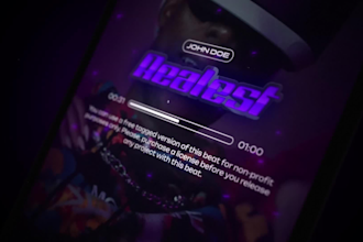 create a vertical music visualizer for reels, tiktok and shorts