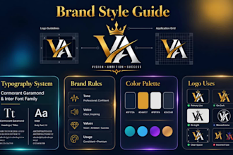 create a premium brand style guide for your business