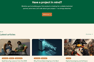 develop a website tailored to your needs